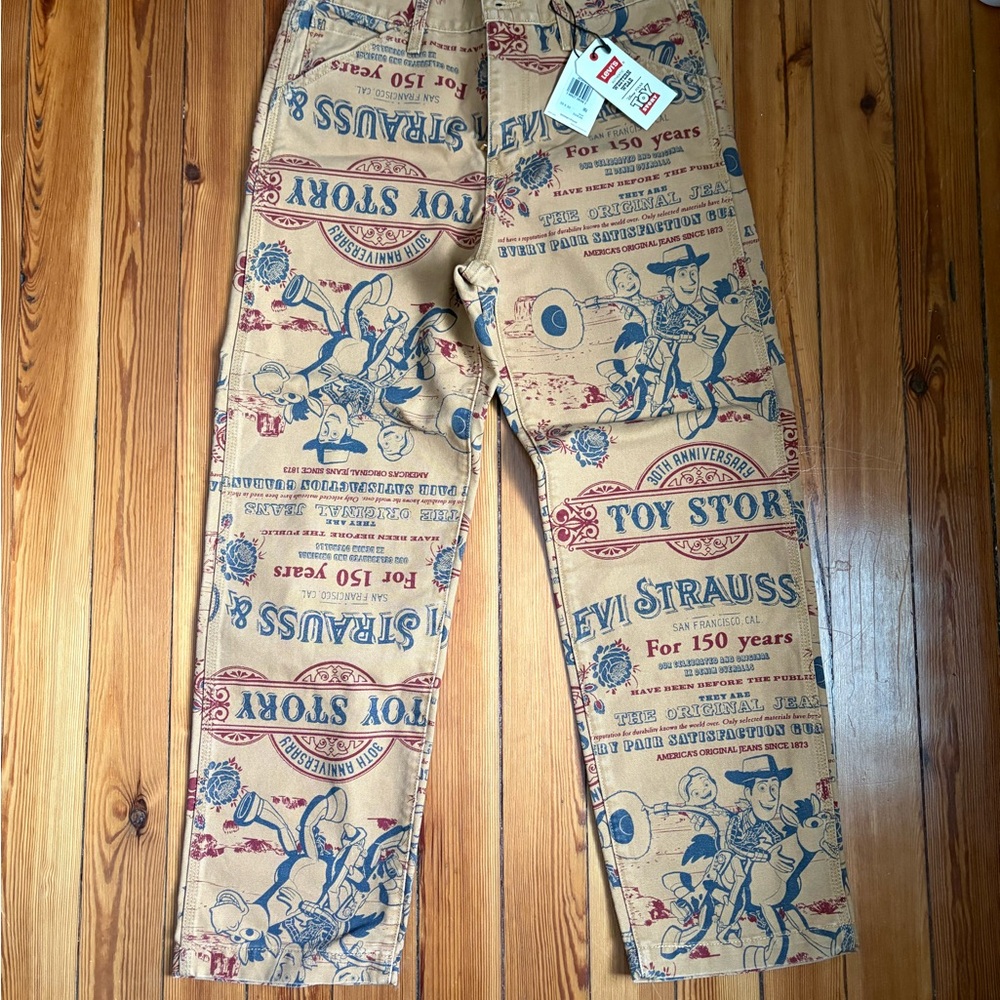 NWT Levi’s x Toy Story 568 Loose Utility Jeans